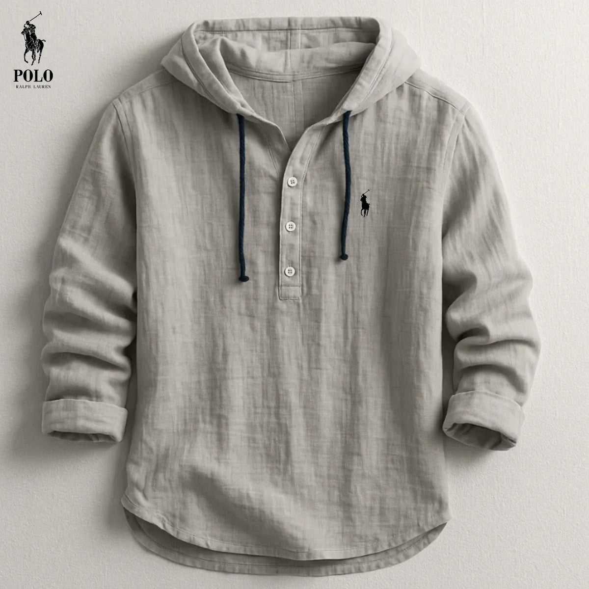 RL™ Premium Linen Hooded Shirt